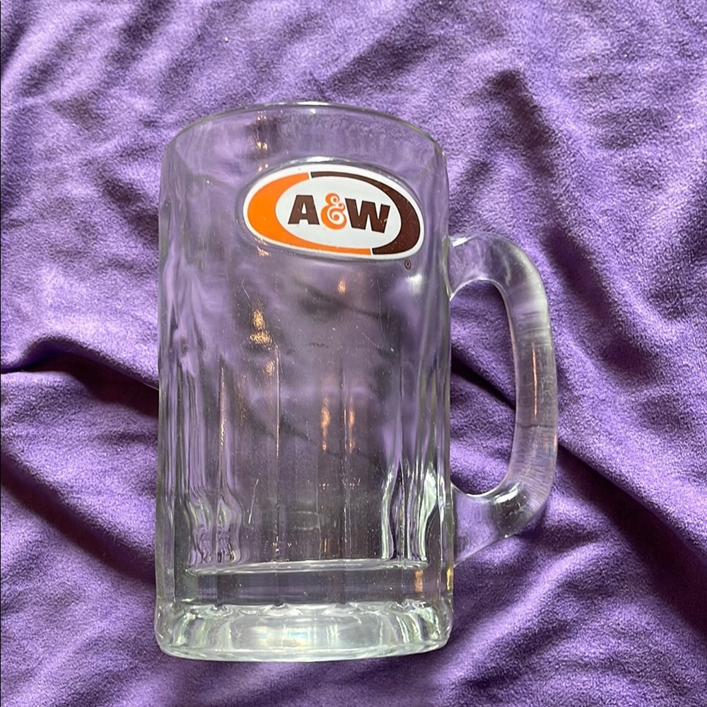 Vintage A&W Root Beer Glass Mug